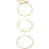 Faina Women Bracelets Set in gold | Gr.: onesize