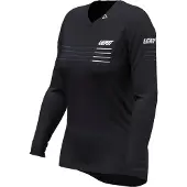 Leatt Damen Langarm Jersey MTB Gravity 4.0 , Schwarz, XL