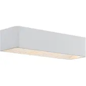 Arcchio Karam LED Wandleuchte W36,5 White - , Karam, dimmbar, Weiß, für Wohnzimmer, Aluminium, Modern