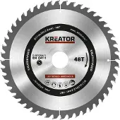 Kreator 210x30x2.2 Mm 48t Holzkreissägescheibe Silber Silber One Size