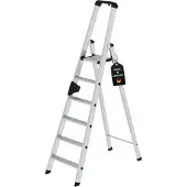 Proregal Stufen-Stehleiter einseitig begehbar 6 Stufen