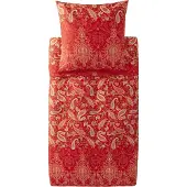 Bassetti Satin-Bettwäsche-Garnitur MONNALISA Farbe ROSSO R1 Größe 155x220+80x80 AL