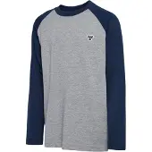 Hummel Hmljr Raglan Loose T-Shirt L/S Bee - dress blues, Größe:104