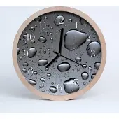 Tulup Holzuhr 30fi cm wanduhr - fällt der Natur