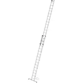 MUNK Günzburger Steigtechnik MUNK Seilzugleiter mit nivello-Traverse 2x16 Sprossen