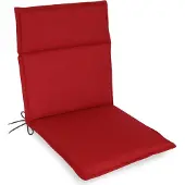 Kettler Herlag Niedriglehner Gartenstuhlauflage Bea 100x50x4,5cm Wasserabweisend Fleckschutz Rot