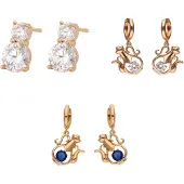 Faina Women Earrings Set in gold | Gr.: onesize