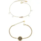 Faina Women Bracelets Set in gold | Gr.: onesize