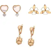Faina Women Earrings Set in gold | Gr.: onesize