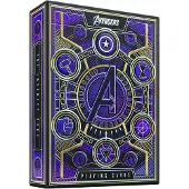 Theory 11 Theory11 - Kartendeck - Marvel Avengers: The Infinity Saga Kartenspiel Purple Karten Spielkarten