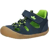 Lico Lauflernschuh "Lauflernschuh Gwen V", Jungen, Gr. 26, blau, Veloursleder, Schuhe Lauflernschuh
