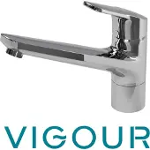 VIGOUR derby V3 Einhand-Spültischbatterie, verchromt