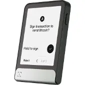 Ledger Kryptowährungs-Wallet und NFT Flex, Graphitgrau