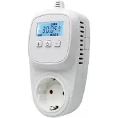 Quality Heating Thermostat - Weiß - Plug-in-Modell mit Temperaturregelung (Bis 3600VA)