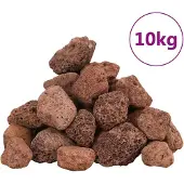 vidaXL Lavagranulat 10 kg Rot 3-5 cm