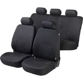 Walser, Robert Autositzbezug DotSpot Premium Komplettset grau/schwarz, 11939