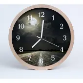 Tulup Holzuhr 20fi cm wanduhr - Die Art und Weise der Mond
