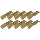 Hossi's Wholesale 10 Staubsaugerbeutel aus hochfestem Papier kompatibel für Tennant V5