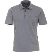 Casa Moda Kurzarm-Poloshirt blau