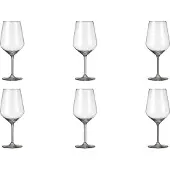 Royal Leerdam Weinglas Carre, 53 cl, transparent, Glas, 6er‑Set