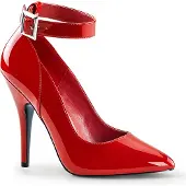 Pleaser SEDUCE-431 Damen Pumps von , Rot , EU 40, US 10
