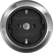 GAGGENAU Steckdose Edelstahl CA414110F