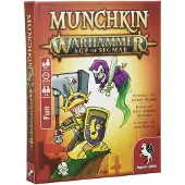 Pegasus Spiele Munchkin Warhammer Age of Sigmar 17020G Kartenspiel, Farbe:Bunt