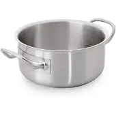 Wasa Bratentopf / Kochtopf, CNS, 5-49 Liter wählbar, Serie 50 : Bratentopf, Ø 24 cm, 5,0 ltr. Variante: Bratentopf, Ø 24 cm, 5,0 ltr.