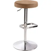 Mayer Barstuhl Sitzmöbel 1200 44 x 44 x 55 cm Stahl chrom/hellbraun