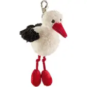 Schaffer Plüschtiere Schlüsselanhänger Storch Dudu