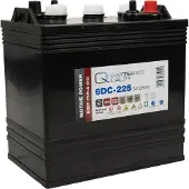 Quality-Batteries Q-Batteries 6DC-225 6V 225Ah Deep Cycle Traktionsbatterie