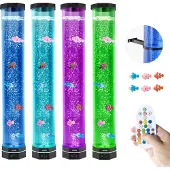 Vevor Lavalampe mit 6 schwimmenden Fischen