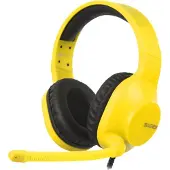 Hyrican SADES Spirits SA-721 Gaming Headset gelb, 3,5 mm Klinke, kabelgebunden, Stereo, Over Ear, PC, PS4, Xbox One, Nintendo Switch