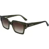 Karl Lagerfeld KL6089S N Herren-Sonnenbrille Vollrand Eckig Acetat-Gestell, grün