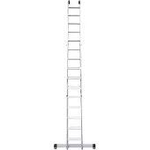 Euroline Premium 302 Stufen- Schiebeleiter 2x10 Sprossen