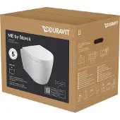 Duravit ME by Starck Wand-WC Compact Rimless Set