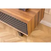 AEA Wohnwand Wohnzimmer set TV-Ständer 2x Hängeschrank Designer Wohnwände