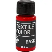 Creativ Company Textile Color, 50 ml, Rot, Waschbar, 1 Stück(e)