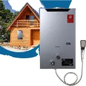 OEM Gas-Wasserheizer, 20L Durchflussrate, tragbares Design, 20L 40KW