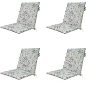 Madison - Stapelstuhlauflage Palma natur - ca. 97x49 cm - 4er-Set