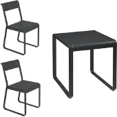 Fermob Bellevie Balkonmöbel-Set 3tlg. 74x80cm Tisch