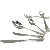 Solex Selina Besteckset 36 teilig für 6 Personen inklusive Buttermesser