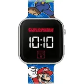 Disney Super Mario LED Watch Blau Unisize Jewelry