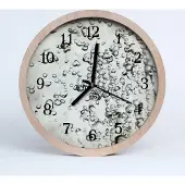 Tulup Holzuhr 30fi cm wanduhr - fällt der Natur
