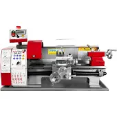 Paulimot Drehmaschine PM190-V mit 400 mm Spitzenweite, frequenzgesteuert