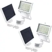 Lumisky Set Mit 2 Solarsensorprojektoren COOPER 1000lm
