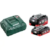 Metabo Basis-Set LiHD 1 x 4.0 Ah + 1 x 5.5 Ah