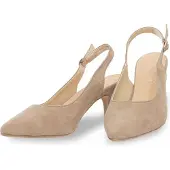 Andrea conti Pumps für Damen aus Leder, Modell 10071040, 7 cm Absatzhöhe