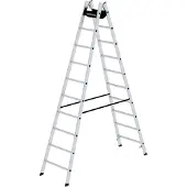 Proregal Sprossen-Stehleiter 2x10 Sprossen