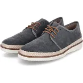 Rieker Sportliche Schnürschuhe Herren 31373432383331 Grau 45 EU